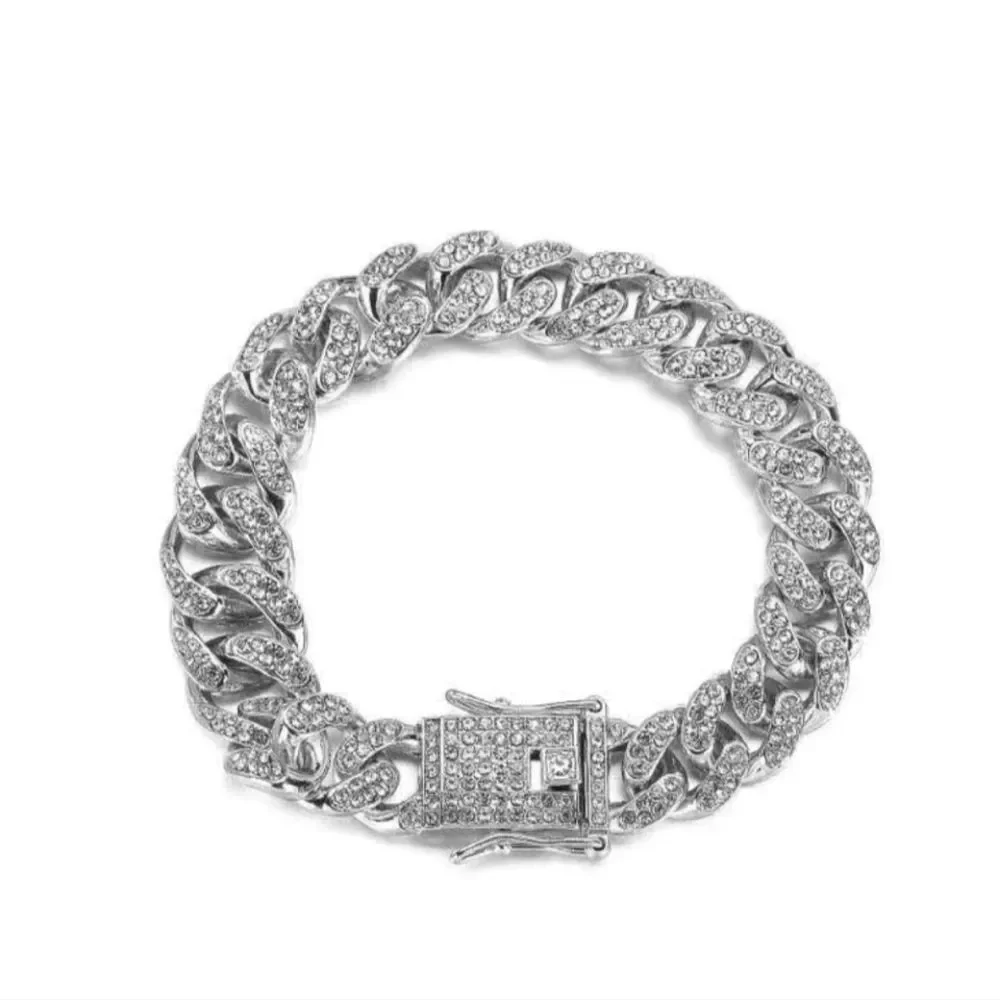 ✨️Hip Hop Geometric Cuban Chain Bracelet